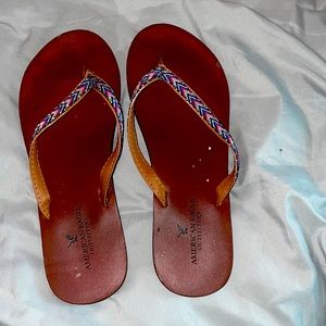 American eagle flip flops